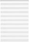 vidaXL - Zebra - Blind - 115x100 - cm - stofbreedte - 110,9 - cm - polyester - wit