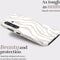 MIO by Mobilize Hoesje | Geschikt voor Samsung S25 Plus | Compatibel met MagSafe / Qi2 | Hard Shell Back Cover | Sandy Zebra