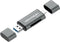 Vention USB Kaartlezer Micro-SD, SD en TF kaart - Micro USB, USB 2.0 en USB C aansluiting