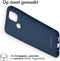 iMoshion Hoesje Geschikt voor Xiaomi Redmi 10C Hoesje Siliconen - iMoshion Color Backcover - Donkerblauw