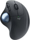 Logitech M575 - Draadloze trackball - Ergonomisch ontwerp - Grafiet