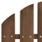 Tuinschommelstoel hout bruin