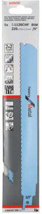 Bosch S 1126 CHF - Reciprozaagblad - BIM 2x2 Tooth Geometry - 225 mm (1 stuk)