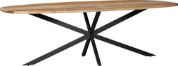 Eettafel mangohout - Eettafel Mia - Eetkamertafel industrieel 200 cm