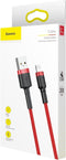 Baseus CALKLF-C09 USB-kabel 2 m USB A Rood