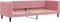 vidaXL - Slaapbank - 80x200 - cm - fluweel - roze