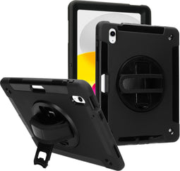 Mobiparts Armor - Tablet Case Apple iPad 10.9 (2022) - Extra hoge valbescherming - Zwart
