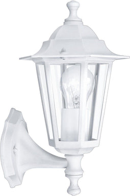 EGLO Laterna 4 - Wandlamp Buiten - E27 - IP44 - Wit