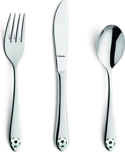 Amefa Footie Kinderbestekset - 3 delig - 1 persoons