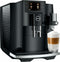 Jura E8 (EC) - Volautomatische koffiemachine - 17 koffiespecialiteiten - Dark Inox