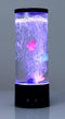 i-Total Bubbel Lamp - Mini Aquarium - Met 3 Nepvissen - LED Verlichting - Zwart - 30cm