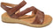 Gabor 063 - Platte sandalen - Klittenbandsluiting - Bruin - Maat 40