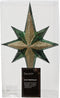 Piek kunststof l6b14h25 cm dengroen kerst