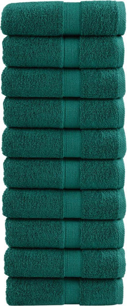 vidaXL - Gastendoekjes - SOLUND - 10 - st - 600 - g/m² - 30x30 - cm - groen