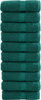 vidaXL - Gastendoekjes - SOLUND - 10 - st - 600 - g/m² - 30x30 - cm - groen