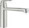 GROHE Eurosmart Cosmopolitan - Keukenkraan - Medium uitloop 140° - SuperSteel
