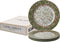 Laura Ashley Stockbridge Collectables Bordenset 4 persoons servies - Kerstservies -Geschenkset - Ø 20 cm - Ontbijtborden
