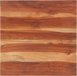 vidaXL - Tafelblad - 25-27 - mm - 60x60 - cm - massief - acaciahout