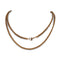 LOCKits 980600269 - Stalen Collier - 42 + 5 cm - Rosekleurig
