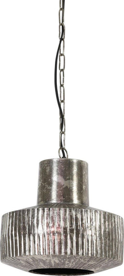 Light & Living Demsey Hanglamp - Black Pearl - Ø30x30 cm