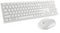 Dell KM5221W - Toetsenbord met Muis - 12 Hotkeys Draadloos QZERTY Wit (2 stuks)