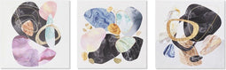 Schilderij DKD Home Decor Modern (40 x 1,8 x 40 cm) (3 Stuks) (12 Stuks)
