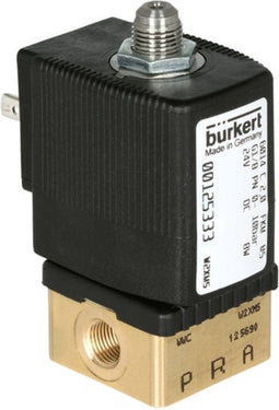 Bürkert Direct bedienbaar ventiel 125348 6014 24 V/DC Materiaal (behuizing) Messing Afdichtmateriaal FKM 1 stuk(s)