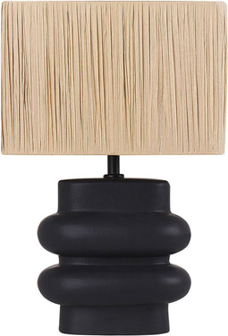 JUDY - Tafellamp - Zwart - Keramiek