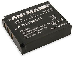 Ansmann A-Rol DS 8330 - Accu Li-Ion 1100mAh - Zwart