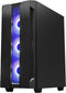 Chieftec Hunter - Tower PC Behuizing - ATX Micro-ATX Mini-ITX - Gehard glas Zwart