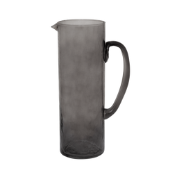 Jug Recycled Glass, Ebony Dark grey / Recycled Glass