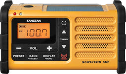 SANGEAN MMR-88 - Portable Radio - Oplaadbaar via USB en zonne-energie - Robuust