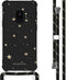 iMoshion Hoesje Geschikt voor Samsung Galaxy S9 Hoesje Met Koord - iMoshion Design Hoesje met Koord - Goud / Zwart / Stars Gold