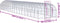 vidaXL - Kippenren - 3x16x2 - m - gegalvaniseerd - staal