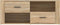 vidaXL - Tv-meubel - 100x35x40 - cm - bewerkt - hout - sonoma - eikenkleurig
