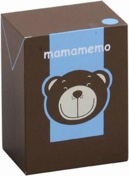 Mama Memo Pakje Chocolademelk Hout 4 X 6 X 3 Cm Bruin