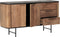 DTP Home Dresser Soho, 2 doors, 3 drawers,85x160x45 cm, recycled teakwood and mortex