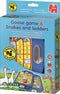 Jumbo - Ganzenbord & Slang en Ladderspel - Reiseditie - Ideaal reisspel vanaf 4 jaar