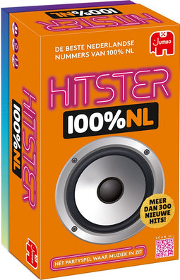 Jumbo - Hitster 100% NL- Nederlandstalig Partyspel - Actiespel