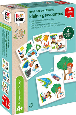 Jumbo - Ik Leer - Geef Om De Planeet - Kleine Gewoontes - Educatief Spel
