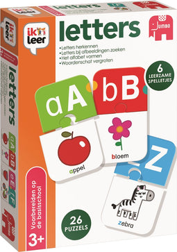 Jumbo - Ik Leer - Letters - Educatief spel - Vanaf 3 jaar