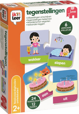 Jumbo - Ik Leer - Tegenstellingen - Educatief spel - Speelgoed vanaf 2 jaar