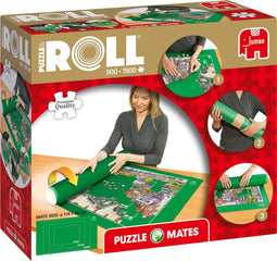 Jumbo Puzzle & Roll Puzzelrol 500 tot 1500 Stukjes - 118x66 cm - Puzzelmat