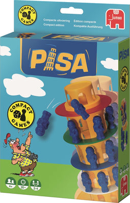 Jumbo - Toren Van Pisa - Reiseditie - Actiespel - Ideaal reisspel