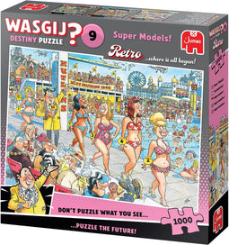 Jumbo - Wasgij Retro Destiny 9 - Topmodellen! - 1000 stukjes puzzel - Legpuzzel