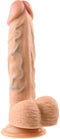Evolved Dildo Love Toy Realistic Dildo, Light 20.3 Cm beige