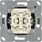 Jung 506 U Wisselschakelaar Inzetstuk LS 990, AS 500, CD 500, LS design, LS plus, FD design, A 500, A plus, A creation,