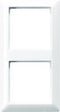 Jung AS500 Afdekraam schakelmateriaal - AS582WW - E32SU