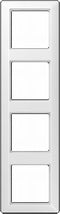 Jung AS500 Afdekraam schakelmateriaal - AS584WW - E32RC