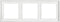 Jung LS990 Afdekraam Schakelmateriaal - LS983WW - E2T63